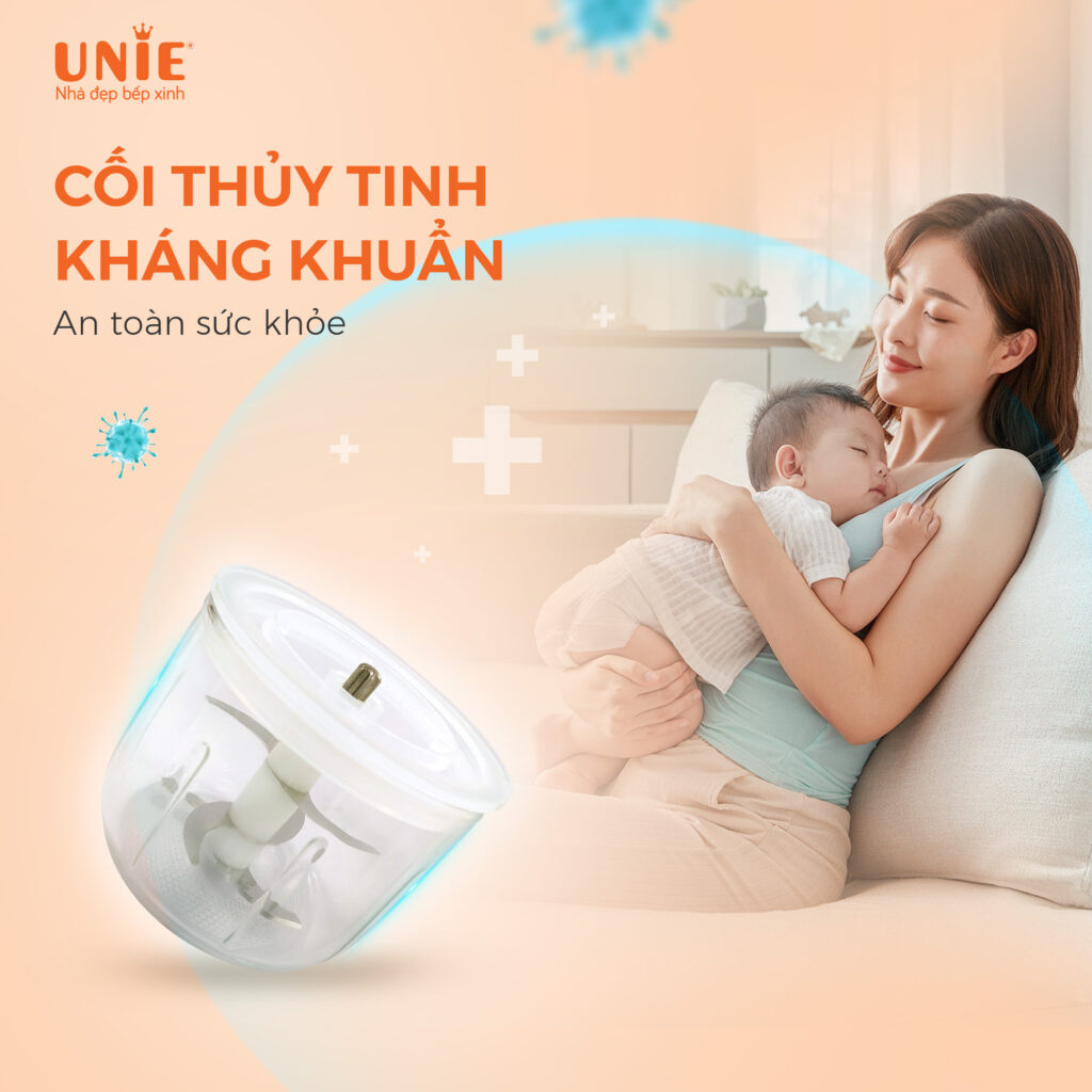 Review Máy Xay Đa Năng Cối Thủy Tinh Unie UMB02: Công Suất 200W Vượt Trội