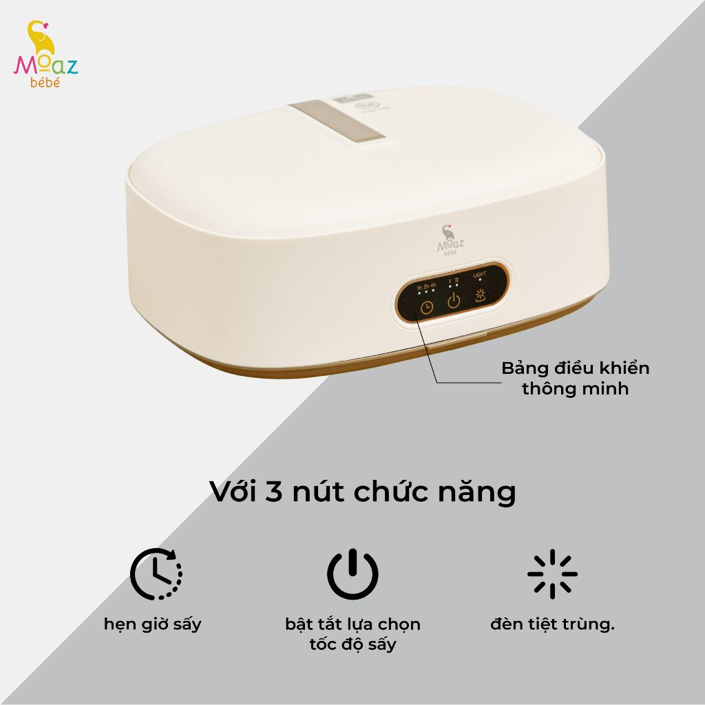 Review Máy Sấy Quần Áo Moaz BéBé MB-048: Diệt Khuẩn UV Có Tốt Không?