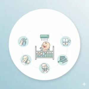 Cách xử lý khi bé bị nghẹt mũi nằm điều hòa 5 Lưu ý để nhanh khỏi