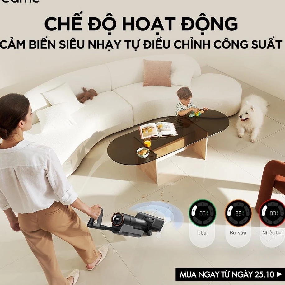 Có nên mua máy hút bụi lau sàn cầm tay không Review chi tiết 2026