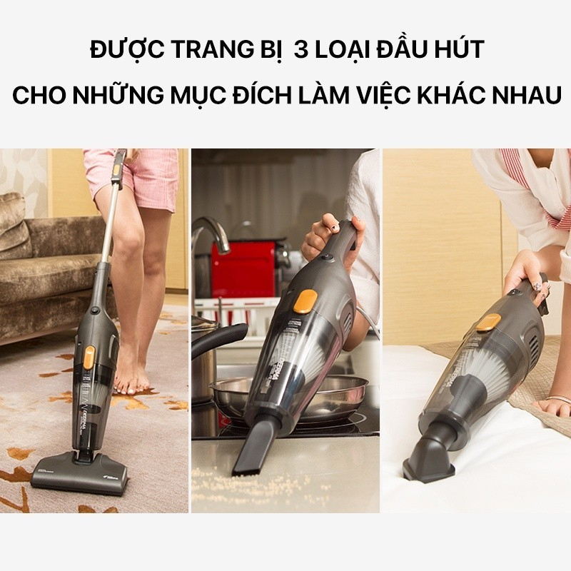 Đánh giá Máy hút bụi Deerma DX115C Sự lựa chọn quốc dân bền bỉ nhất