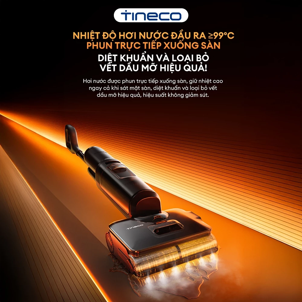 Đánh giá Tineco Floor One S7 Stretch Steam Máy lau sàn hơi nước nóng gập phẳng 180° đầu tiên