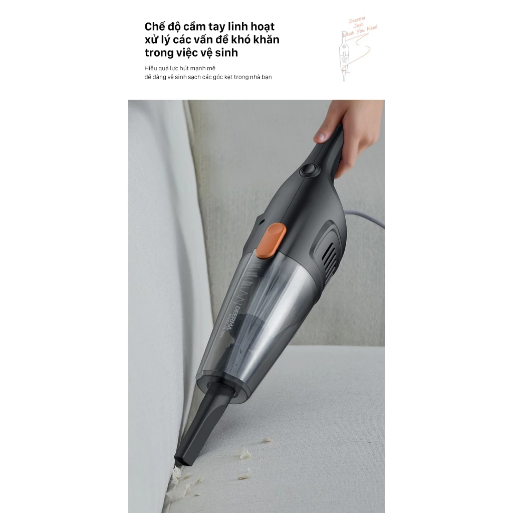 Ưu và nhược điểm cần lưu ý khi mua Máy hút bụi Deerma DX115C