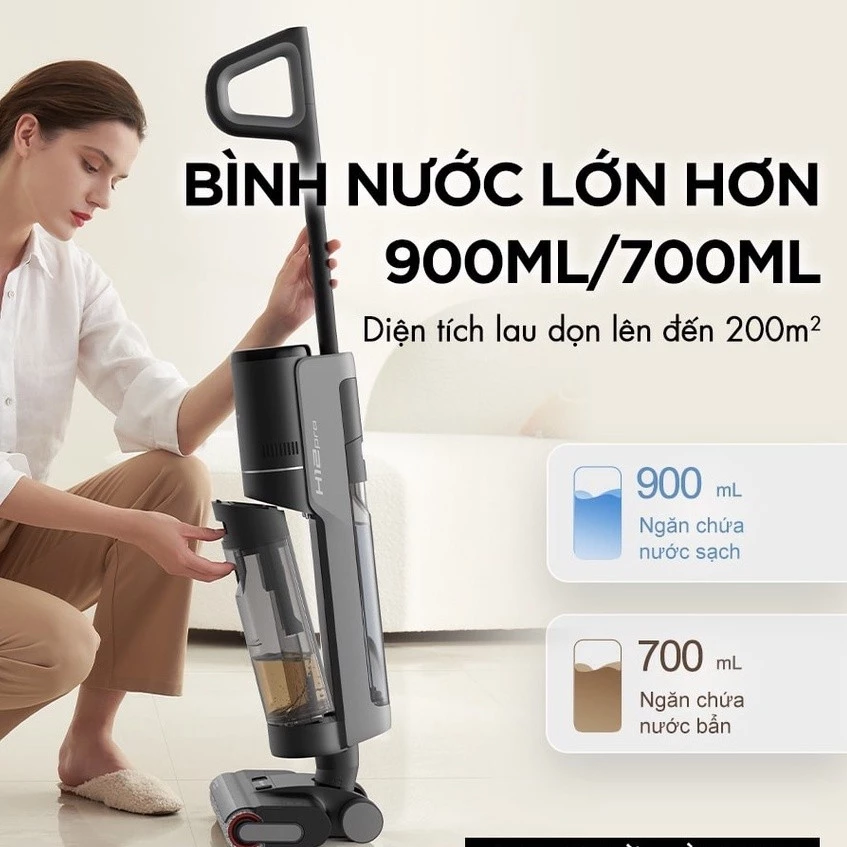 Máy lau sàn hút được mì tôm, trứng vỡ loại nào tốt nhất 2026