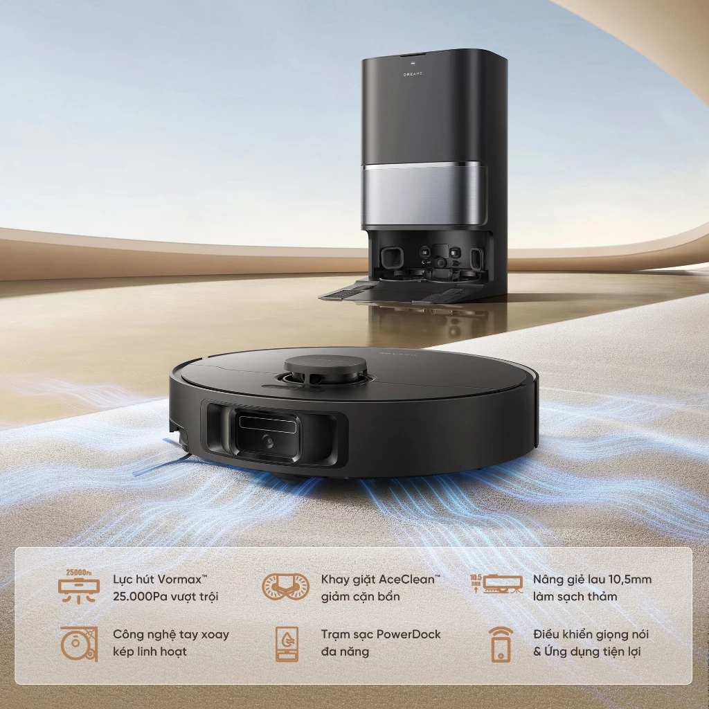 Review Dreame L10s Ultra Gen 3 Lực Hút 25.000Pa – Robot Mạnh Nhất Thế Giới