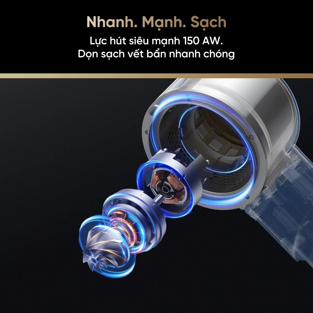 Review Máy Hút Bụi Dreame V12s Công Nghệ Laser Soi Bụi Có Thần Thánh Như Lời Đồn