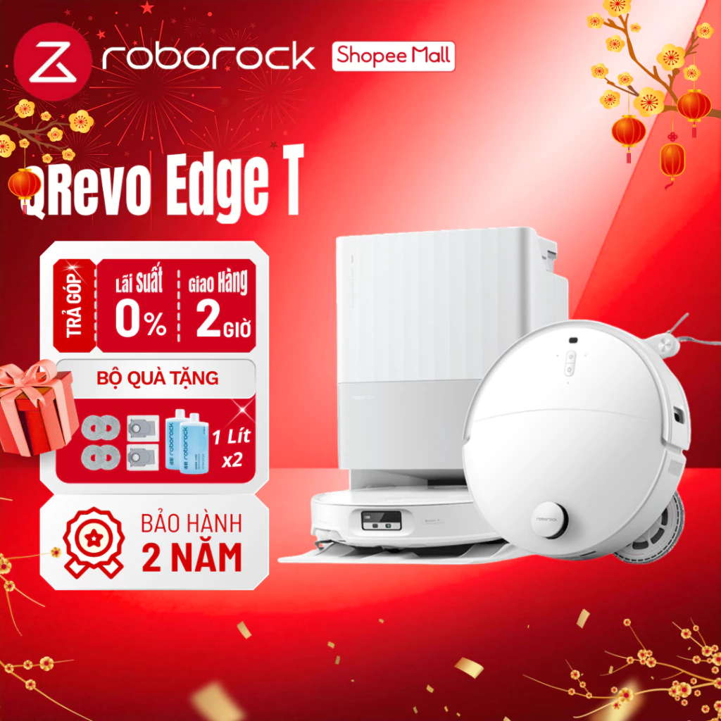 Review Roborock Qrevo Edge Lực Hút 18.500Pa Mạnh Nhất Thế Giới!