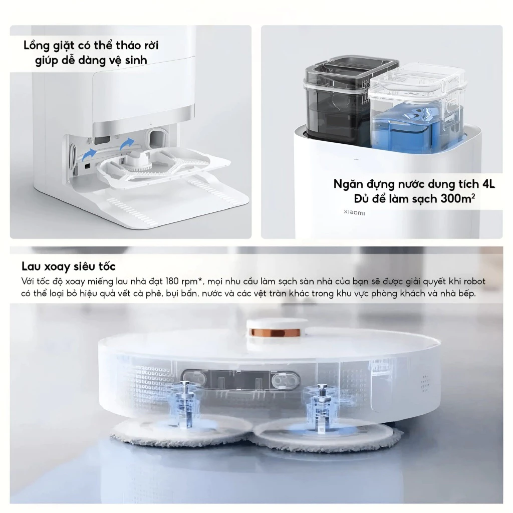 Review Xiaomi Robot Vacuum X20 Robot Tự Giặt Giẻ Đáng Mua Nhất Tầm Giá!