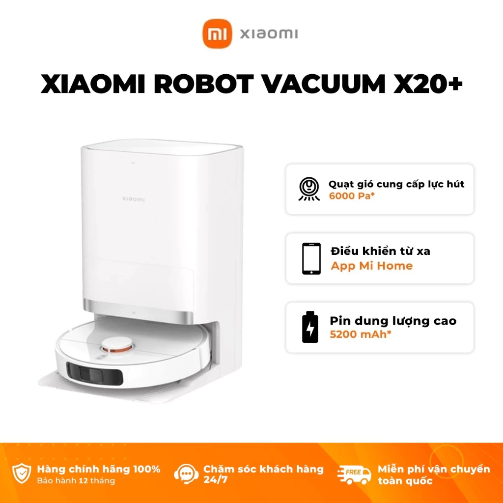 Review Xiaomi Robot Vacuum X20 Robot Tự Giặt Giẻ Đáng Mua Nhất Tầm Giá!