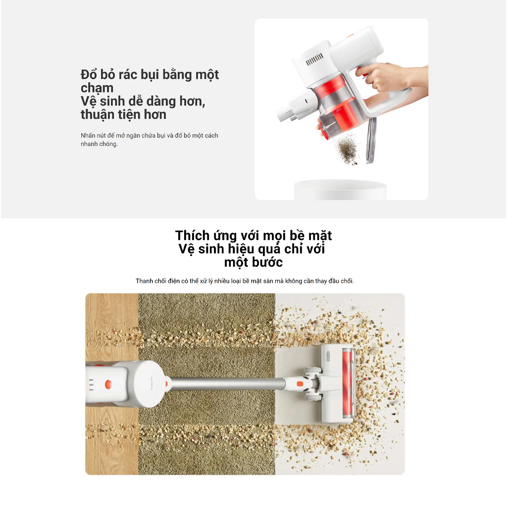 máy hút bụi cầm tay Xiaomi Lite