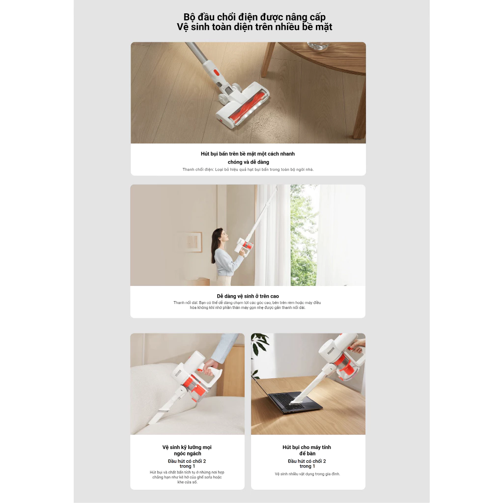 máy hút bụi cầm tay Xiaomi Lite