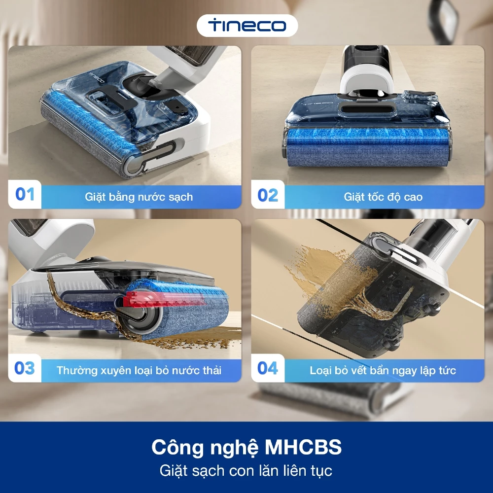 máy hút bụi lau sàn Tineco Floor One S6 Stretch ProMax
