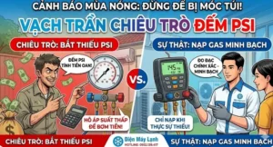 Sự Thật Nạp Gas Máy Lạnh Chiêu Trò Báo Thiếu PSI Để Móc Túi Khách Hàng [2026]