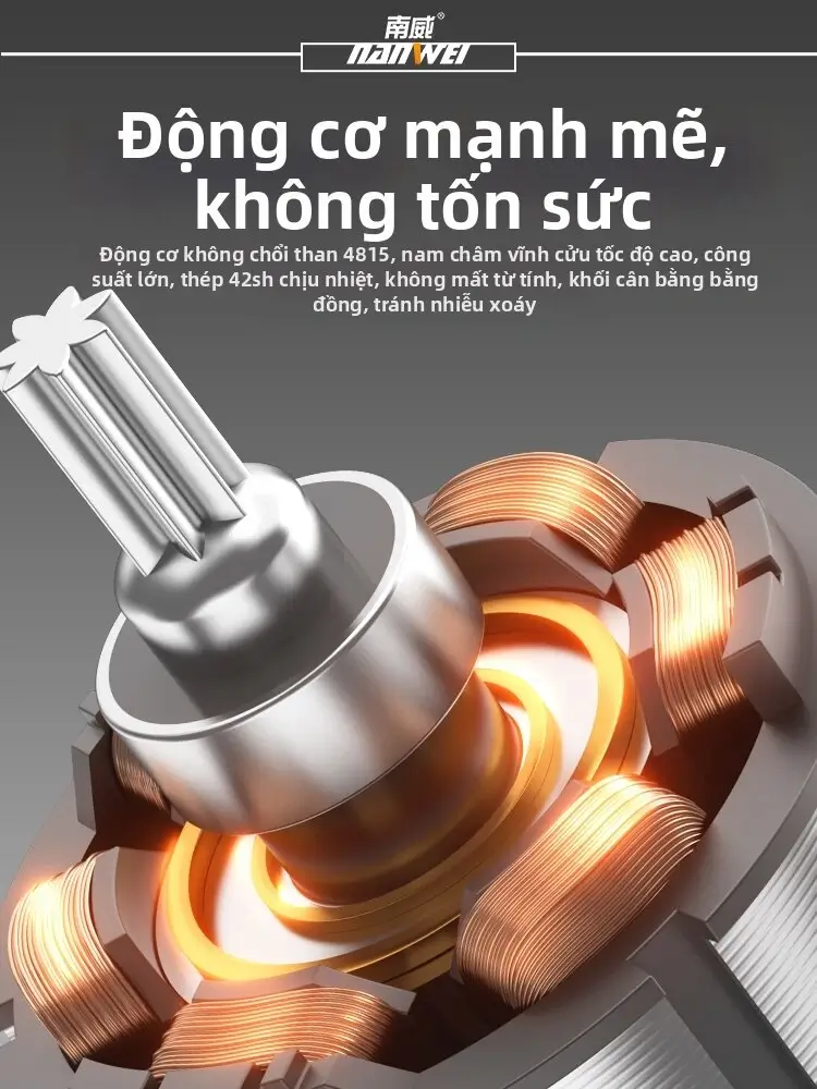 Top 1 máy bắn vít thạch cao Nanwei nhỏ gọn