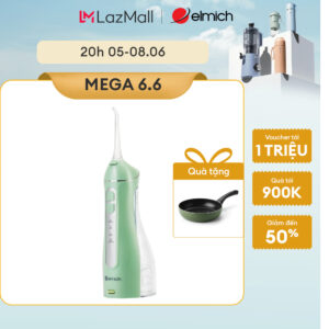 Review Máy tăm nước cầm tay Elmich OIE-8452 Khen Chê 