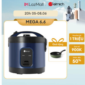 Review Nồi cơm cơ Elmich 1.8L RCE-9129: Cơm ngon, siêu bền