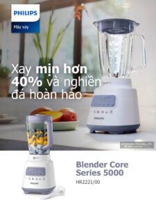 Máy Xay Sinh Tố Philips HR2221/00 là gì? Tại sao lại đang thành trend năm 2026?