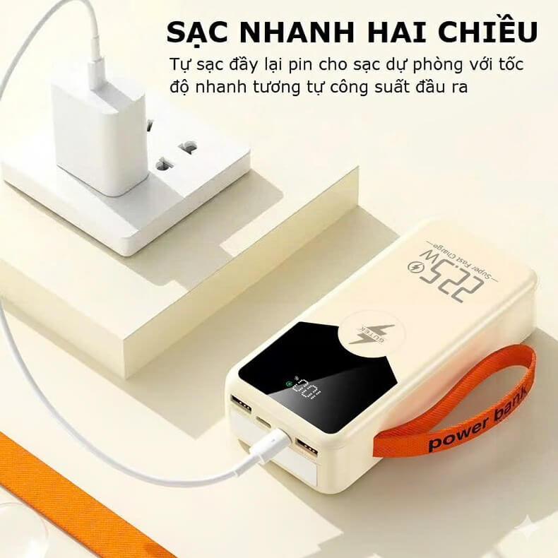 Review Pin Sạc Dự Phòng Gutek GT240 50000mAh: Có Nên Mua?