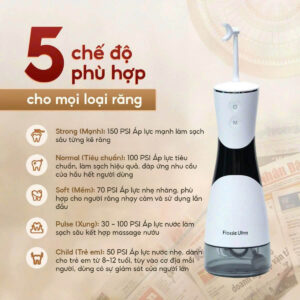 Review Tăm Nước 2 Chiều Flossie Ultra S: Sạch Hay Chiêu Trò?