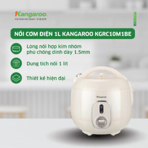 Nồi Cơm Điện Kangaroo KGRC10M1BE 1L (400W) - Giá Tốt Chính Hãng