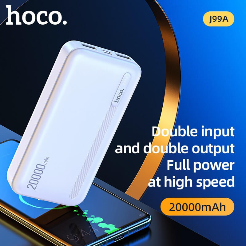 Review pin sạc dự phòng Hoco J99A 20000mAh: Dung lượng thực?