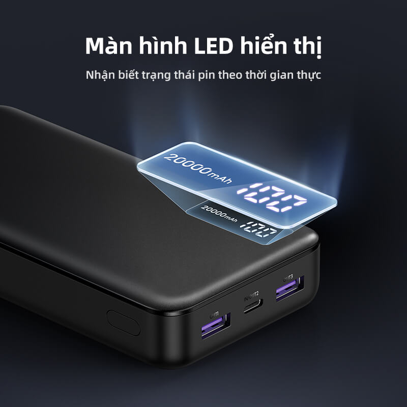 Review UGREEN Pin sạc dự phòng 20000mAh 22.5W Max chính hãng