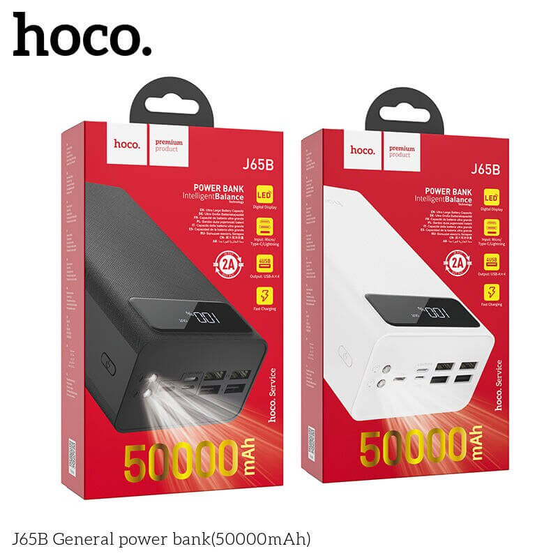 Review Sạc Dự Phòng Hoco J65: Pin Khủng Giá Rẻ Có Tốt Không?