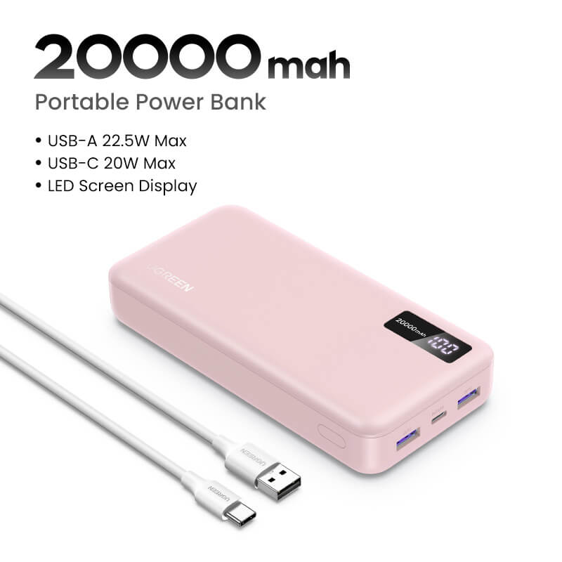 Review UGREEN Pin sạc dự phòng 20000mAh 22.5W Max chính hãng