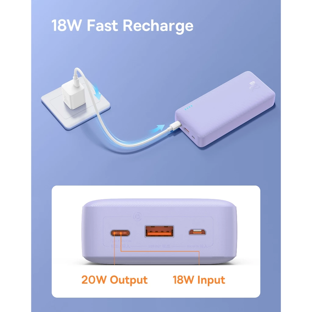 Đánh Giá Pin sạc dự phòng Baseus Airpow Fast Charge 20.000mAH 20W